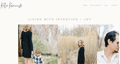 Desktop Screenshot of kelliekaminski.com